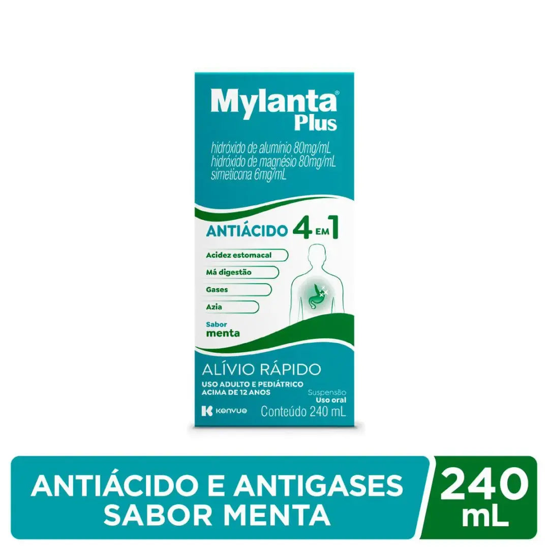 Mylanta Plus Suspensão Oral 240ml